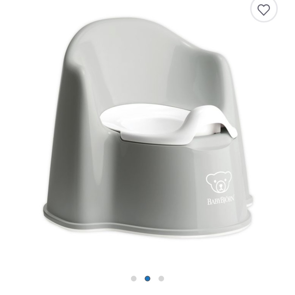 EUC BABYBJÖRN® Potty Chair in Grey